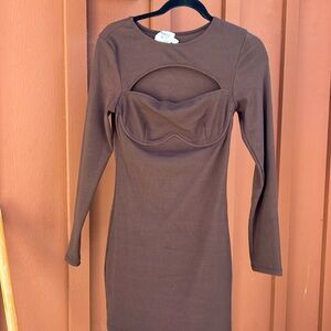 Princess Polly brown dress.